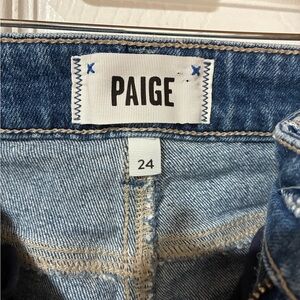PAIGE Blue Ankle & Cropped Jeans